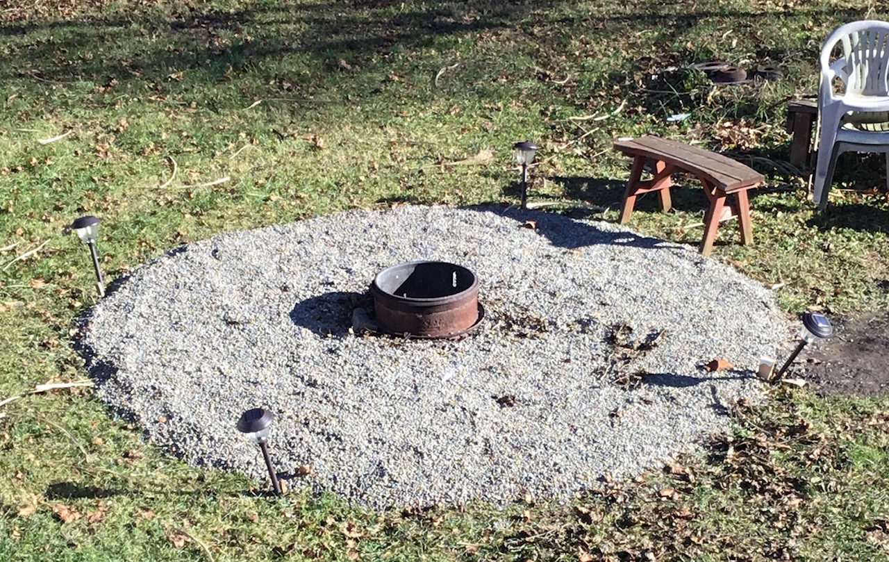 Fire Circle at the Heart Centered Living Place