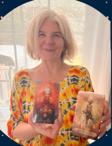 Renee With Oracle Cards
