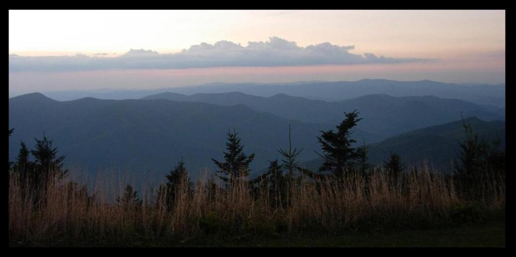 Mt. Mitchell View, Western North Carolina taken in 2007